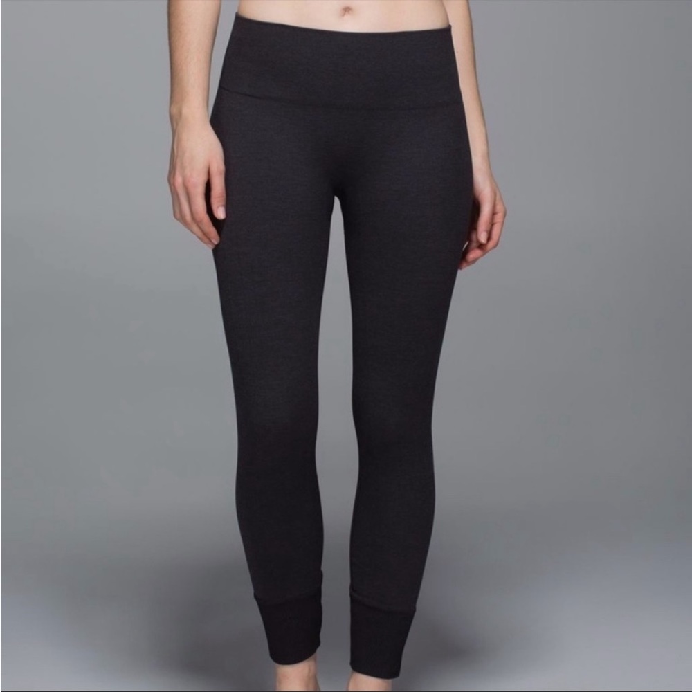 Lululemon Ebb to Street Pant Dark Grey Size 12